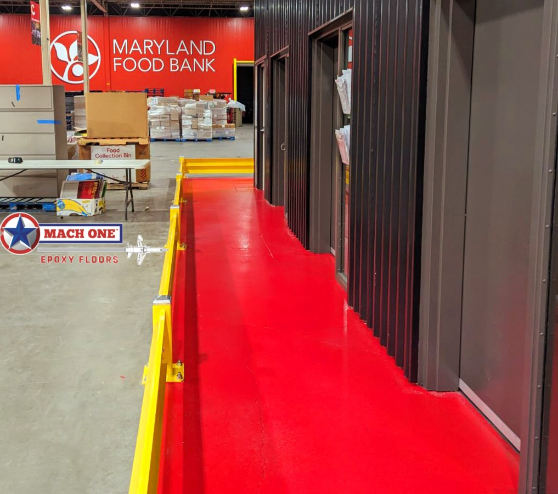 solid epoxy flooring in Baltimore, Maryland