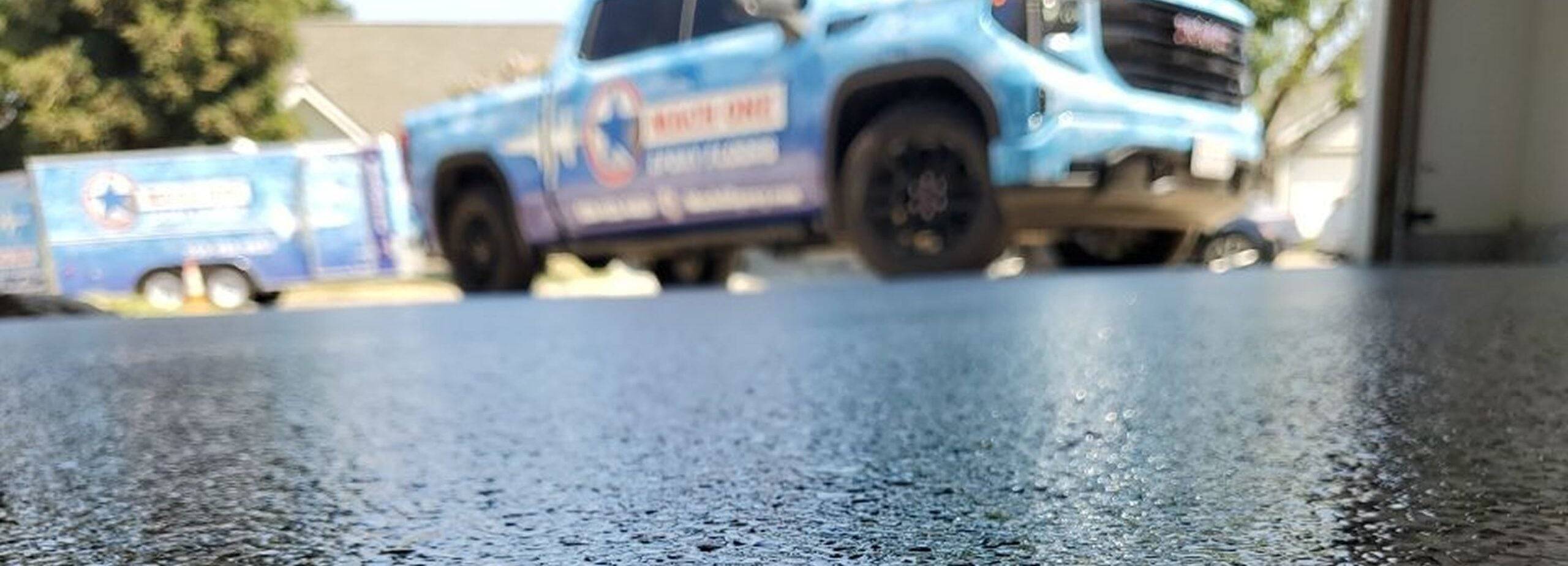 residential garage epoxy install