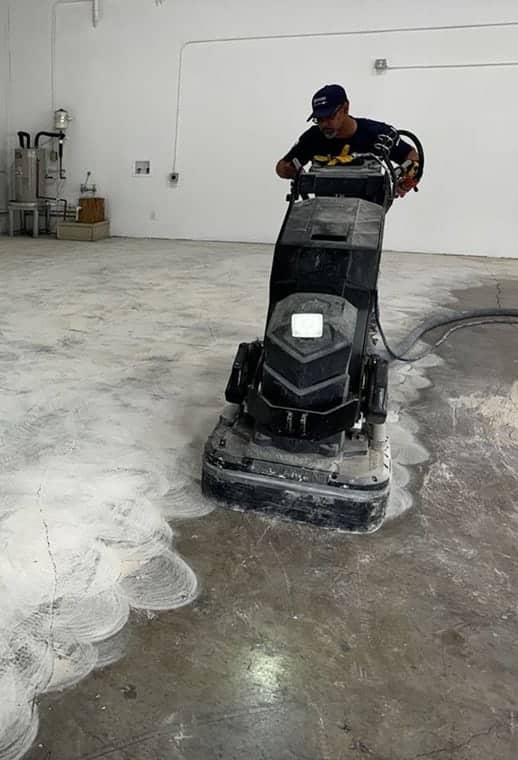 grinding concrete floors
