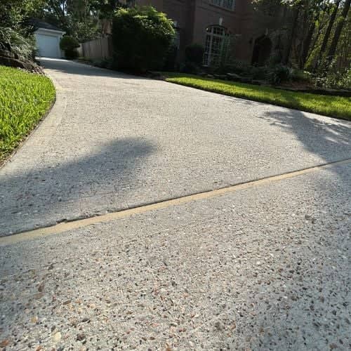 joint repair in driveway