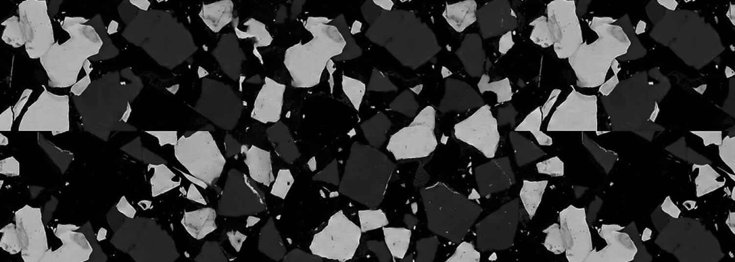epoxy flake closeup