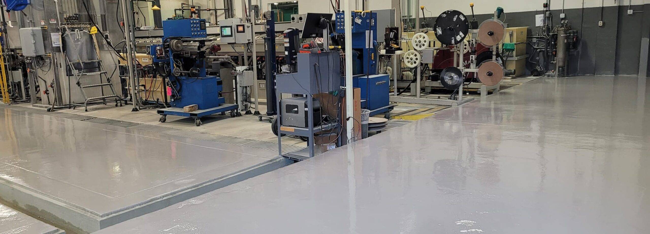 Manufacturing Floor Coating Services