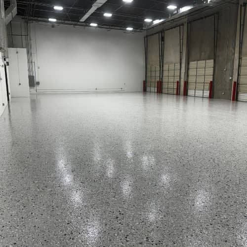service garage epoxy floor