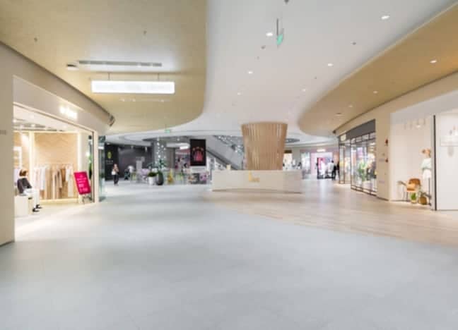 epoxy floors for mall