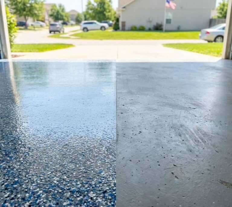 epoxy versus paint on garage floor