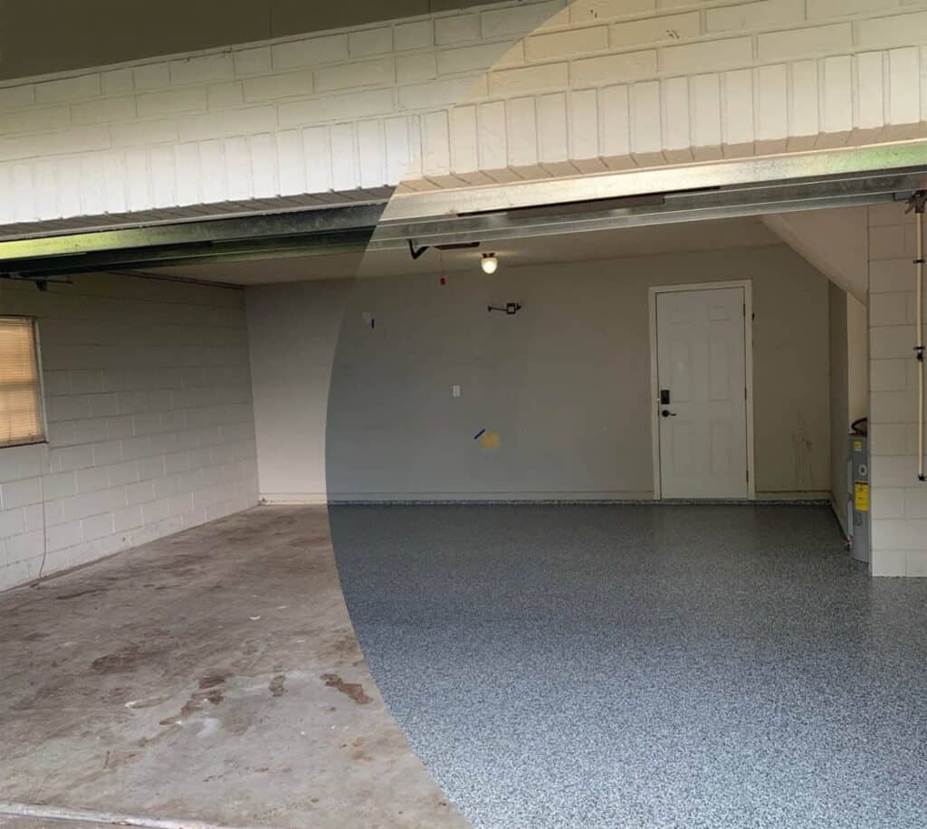 is epoxy flooring for homes worth the investment before and after