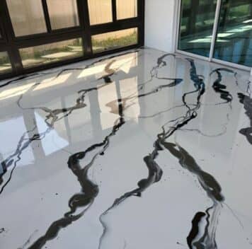 Solid Epoxy Floor Work for Homeowner in Odessa, FL