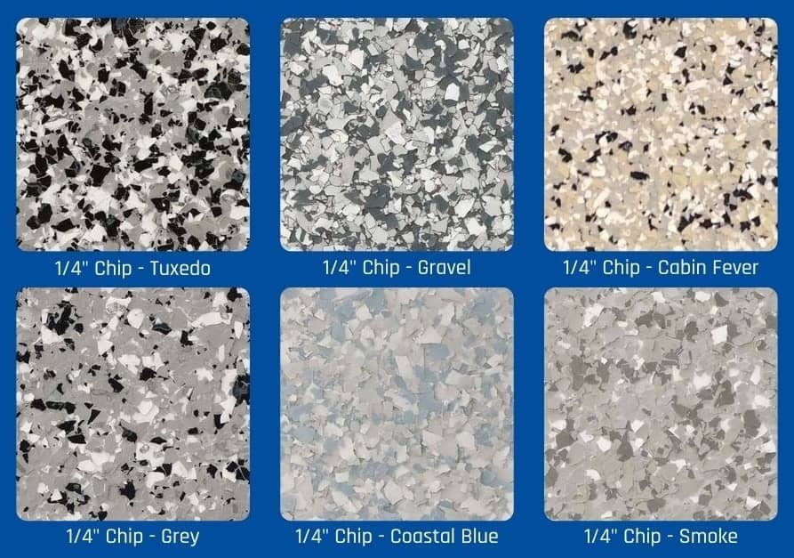 popular flake colors