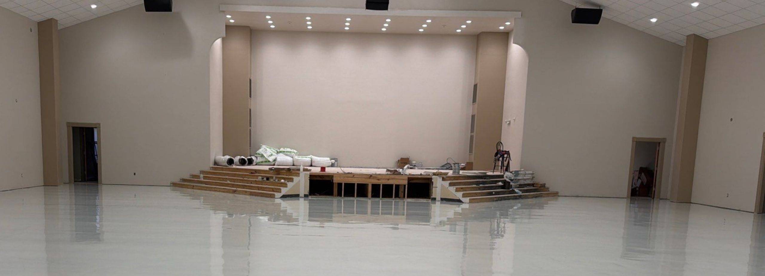 church epoxy floors