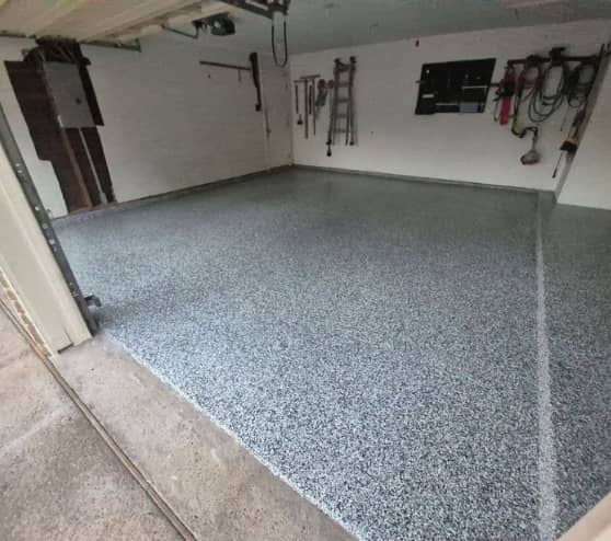 After Concrete Floor Repair Project for Homeowner in Kingwood, TX