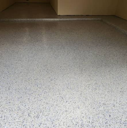 Garage Flake Flooring Work for Homeowner in The Woodlands, TX
