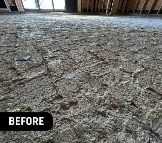 Before Moisture Barrier Epoxy for Homeowner in Hockley, TX
