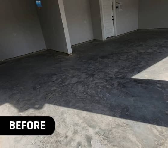 Before Nightfall Epoxy Flake Flooring for Homeowner in The Woodlands, TX