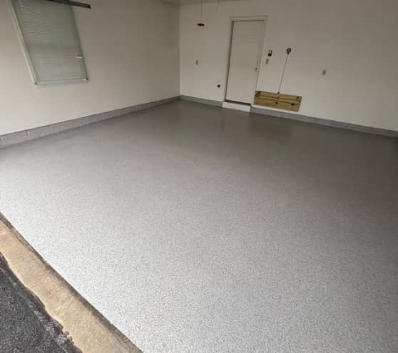 MACH ONE York Epoxy Flake Flooring Garage Project East York, PA