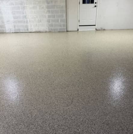 Epoxy Flake Flooring for Homeowner in Mechanicsburg, PA