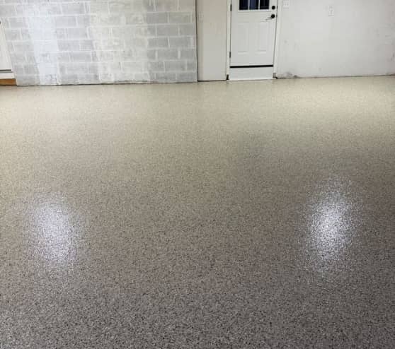 Epoxy Flake Flooring for Homeowner in Mechanicsburg, PA