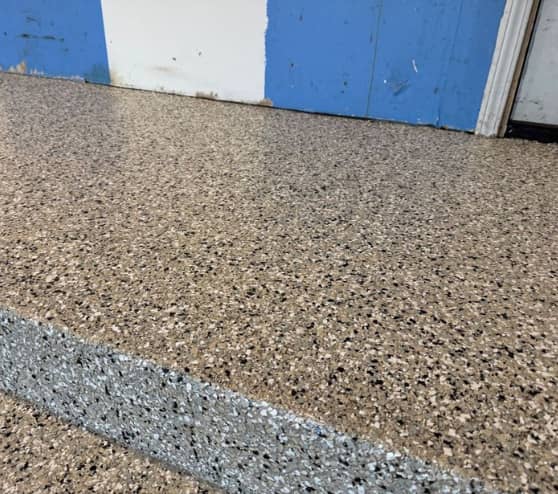 After Garage Floor Epoxy Work for Homeowner in New Baltimore, MI