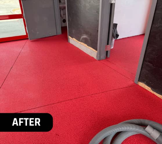 After Epoxy Flake Flooring 4 for Take 5 Oil Change in Chesterfield, MI