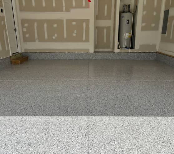 Epoxy Flake Flooring Project for Homeowner in Norfolk, VA