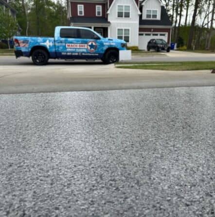 MACH ONE® truck and homeowner new garage