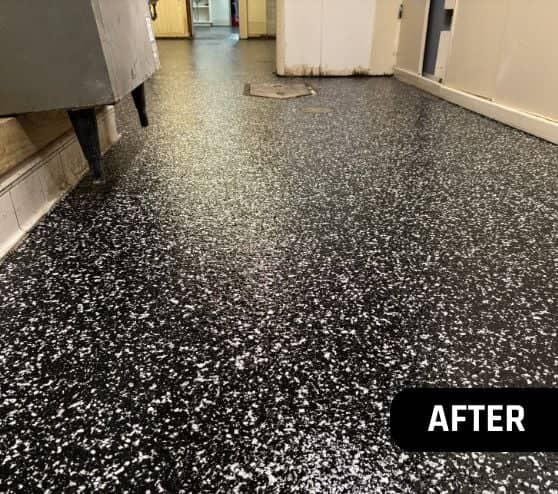 after portrait of raven epoxy installed for Knights of Columbus