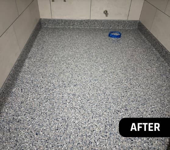 close-up of after portrait of First Landing State Park Bathroom