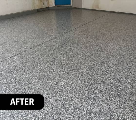 After Gravel Flake Blend Flooring for Homeowner in Suffolk, VA