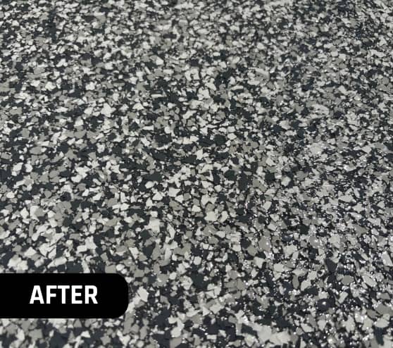 After Gravel Flake Blend for Homeowner in Suffolk, VA