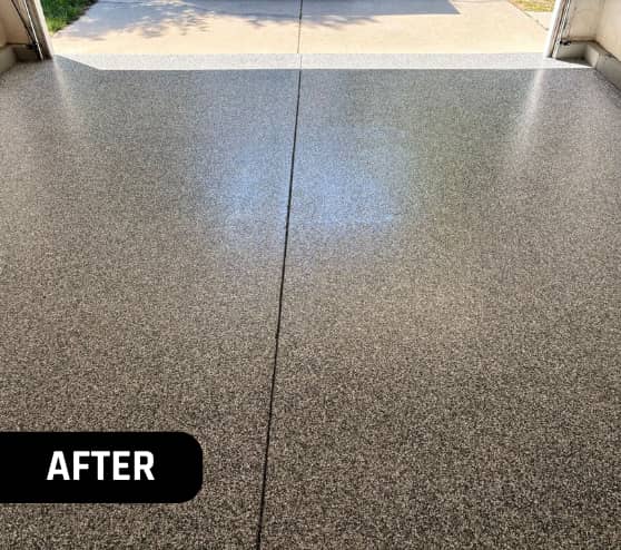 After Gravel Flake Blend Project for Homeowner in Suffolk, VA