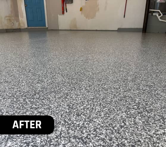 After Gravel Flake Blend Work for Homeowner in Suffolk, VA
