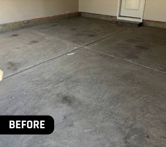 Before Service Epoxy Flake Flooring for Homeowner in Carrollton, VA