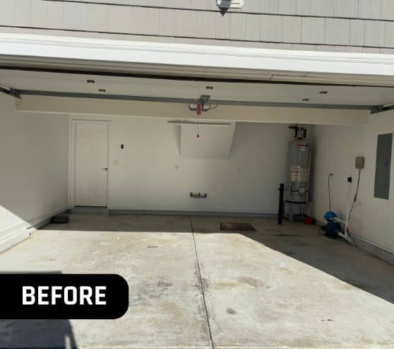 garage before epoxy