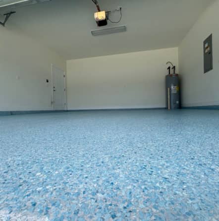 After Epoxy Flake Flooring for Homeowner in Gainsville, FL