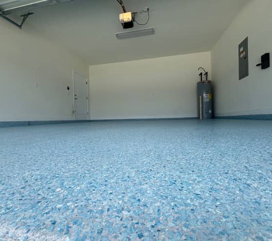 After Epoxy Flake Flooring for Homeowner in Gainsville, FL
