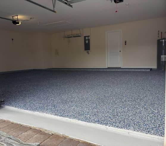 After Work Garage Floor Epoxy for Homeowner in Palm Coast, FL