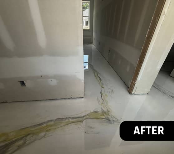 After Custom Metallic Epoxy Flooring Service for Homeowner in Orange Park, FL