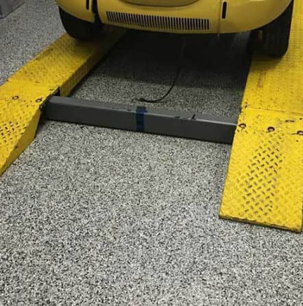 auto shop epoxy floors