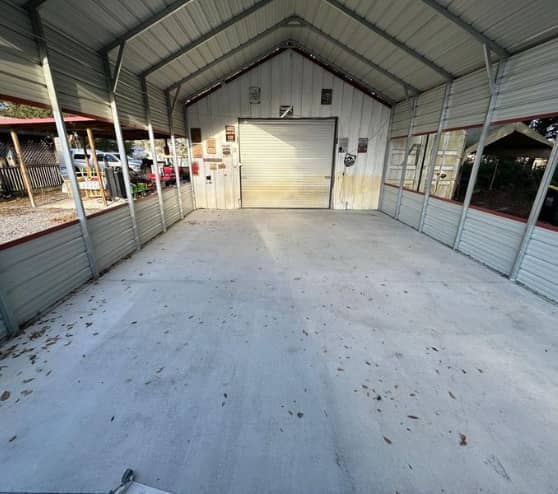 efore view of epoxy project in Lakeland, FL