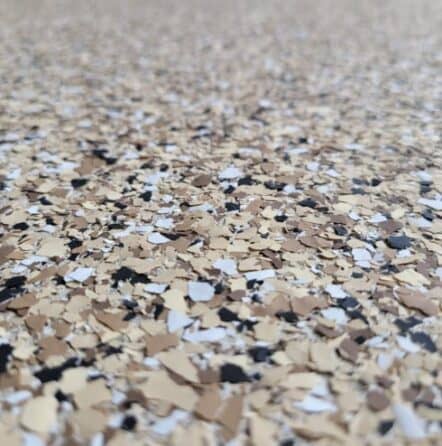 cappuccino epoxy flakes in Lakeland, FL