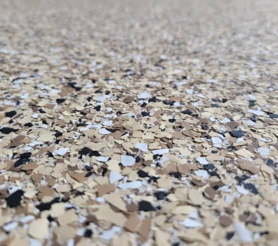 cappuccino epoxy flakes in Lakeland, FL