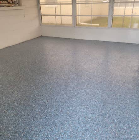 epoxy flake flooring in Holiday, FL