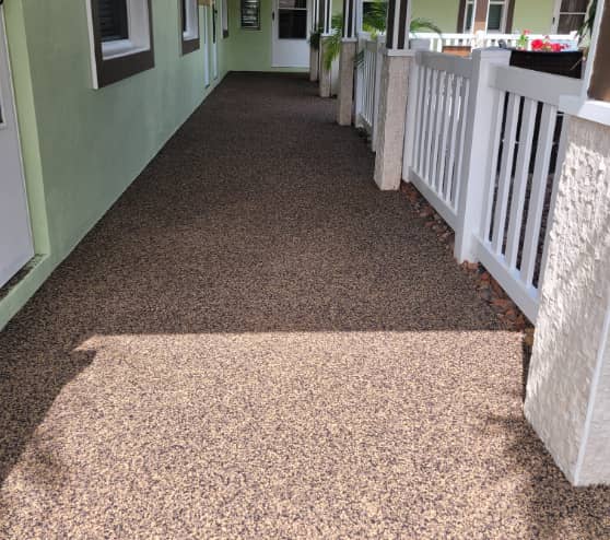 epoxy flake flooring in Madeira Beach, FL