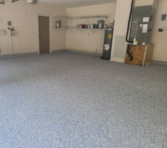 epoxy flake flooring in Valrico, FL
