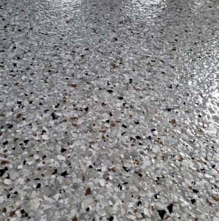 epoxy flake flooring in Lakeland, FL