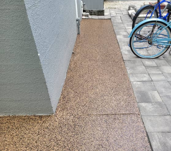 epoxy flake flooring in St. Petersburg