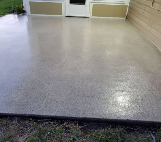 epoxy flake flooring in Tampa, FL