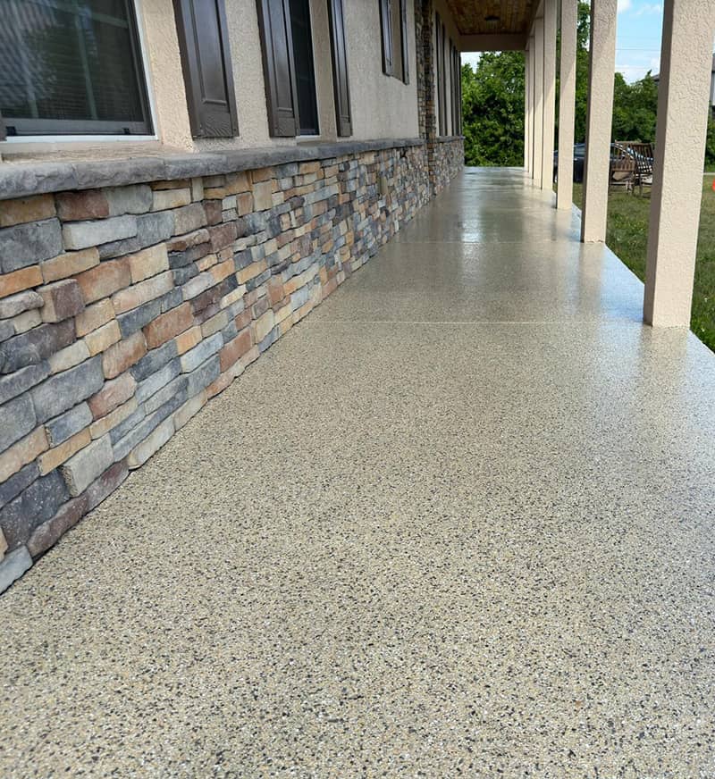 epoxy flake flooring in Wimauma, FL
