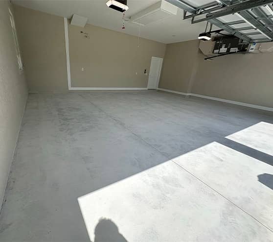 epoxy flake flooring in garage for homeowner