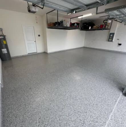 gray epoxy flooring in Tampa, FL
