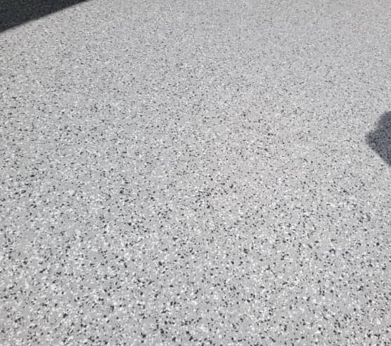 gray epoxy flooring in Tampa, FL